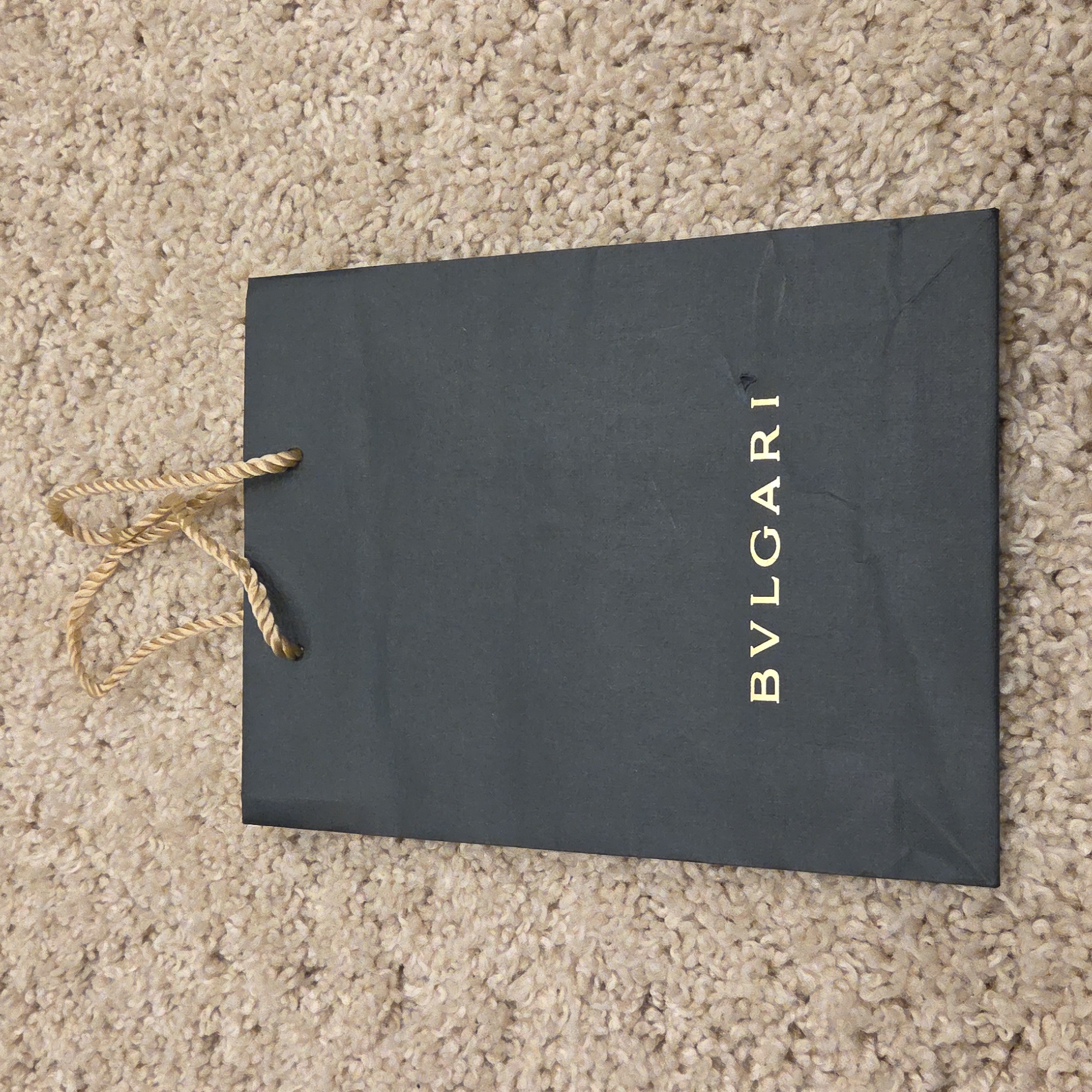Bvlgari Paper Shopping Bag